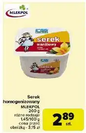 Carrefour Serek waniliowy Rolmlecz oferta