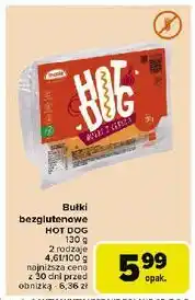 Carrefour Bułki hot dog bezglutenowe Incola oferta