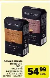 Carrefour Kawa Davidoff Cafe Crema Intense oferta