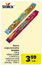 Carrefour Guma rozpuszczalna Mamba Tropics oferta