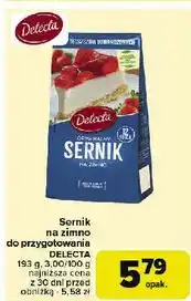 Carrefour Sernik błyskawiczny Delecta oferta