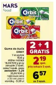 Carrefour Guma do żucia strawberry lemon Orbit Refresher's oferta