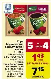 Carrefour Barszcz czerwony Knorr Gorący Kubek oferta