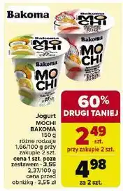 Carrefour Jogurt o smaku smoczy owoc kalamondyka Bakoma Mochi oferta