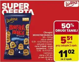 Carrefour Chrupki original Lorenz Monster Munch oferta