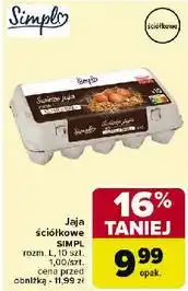 Carrefour Jaja ściółkowe kl. l Simpl oferta