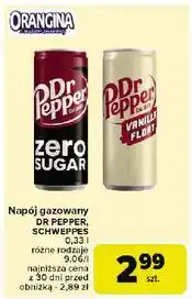 Carrefour Napój vanilla flort Dr Pepper oferta