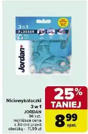 Carrefour Nić wykałaczka i czyścik do języka Jordan 3-In-1 Flosser oferta