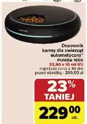 Carrefour Dozownik karmy dla zwierząt pumba 1600 oferta