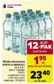 Carrefour Woda niegazowana Kropla Beskidu oferta