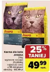 Carrefour Karma dla kota leger Josera oferta