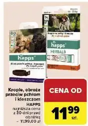 Carrefour Obroża przeciw pchłom i kleszczom dla dużych psów Happs oferta