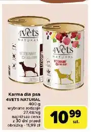 Carrefour Karma dla psa urinary 4Vets Natural oferta