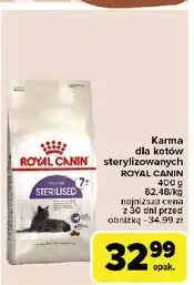 Carrefour Karma dla kota regular appetite control sterilised Royal Canin oferta