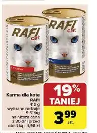 Carrefour Karma dla kota z łososiem Rafi Cat oferta