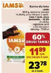 Carrefour Karma dla kota z kurczakiem Iams Maturity And Senior oferta