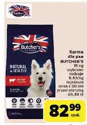 Carrefour Karma dla psa z wołowiną Butcher's Natural & Healthy oferta