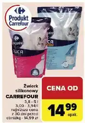 Carrefour Żwirek silikonowy Carrefour Companino oferta