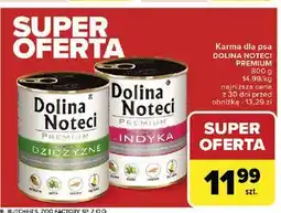 Carrefour Karma mokra dla psa dziczyzna Dolina Noteci Premium oferta