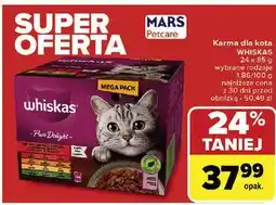 Carrefour Karma dla kota drobiowe frykasy Whiskas Pure Delight oferta