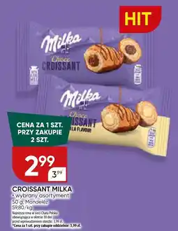 Chata Polska Croissant Milka czekoladowy/waniliowy oferta