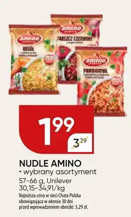 Chata Polska Zupa Nudle Amino różne rodzaje oferta