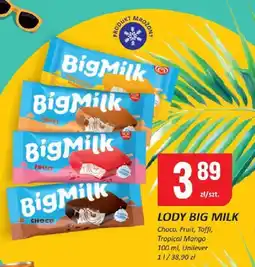 Chorten Lody Big Milk różne smaki oferta