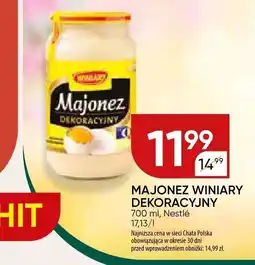 Chata Polska Majonez Winiary dekoracyjny oferta