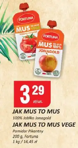 Chorten Mus Jak Mus To Mus Vege pomidor pikatny Fortuna oferta