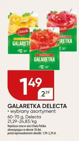 Chata Polska Galaretka Delecta różne smaki oferta