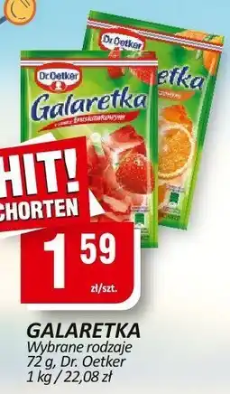 Chorten Galaretka Dr. Oetker oferta