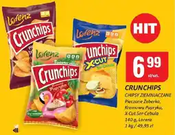 Chorten Chipsy Crunchips X-Cut ser-cebula Lorenz oferta