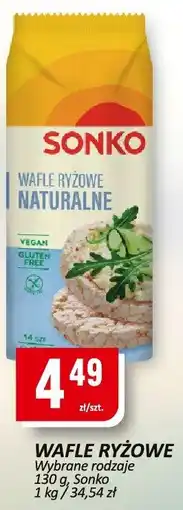 Chorten Wafle ryżowe naturalne Sonko oferta