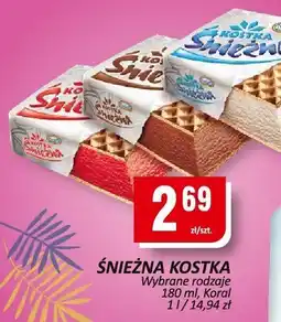 Chorten Lody Śnieżna Kostka różne rodzaje Koral oferta