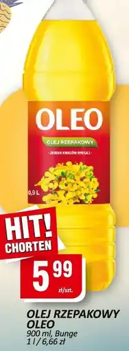 Chorten Olej rzepakowy Bunge oferta
