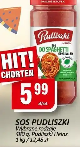 Chorten Sos Pudliszki różne rodzaje oferta