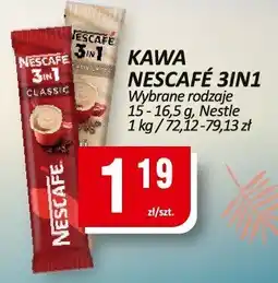 Chorten Kawa Nescafe 3in1 różne rodzaje Nestle oferta