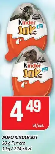 Chorten Jajko Kinder Joy Ferrero oferta