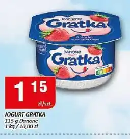 Chorten Jogurt Gratka truskawkowy Danone oferta