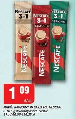 Chorten Napój kawowy w saszetce Nescafe Nestle oferta