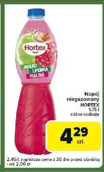Carrefour Express Napój jabłko-malina-limonka Hortex oferta