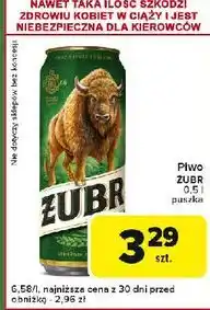 Carrefour Express Piwo Żubr 1768 oferta
