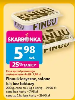 Auchan Margaryna Finuu klasyczne, solone / bez laktozy oferta