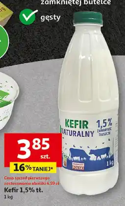 Auchan Kefir 1,5% tł. Auchan oferta