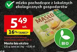 Auchan Masło bio ekologiczne ekstra Auchan oferta
