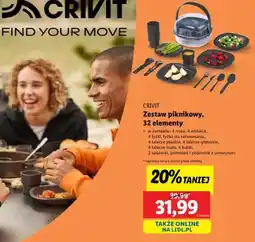 Lidl Zestaw piknikowy, 32 elementy oferta