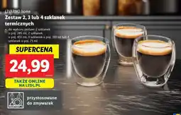 Lidl LIVARNO home Zestaw 2, 3 lub 4 szklanek termicznych oferta