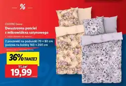 Lidl Dwustronna pościel z mikrowłókna satynowego oferta