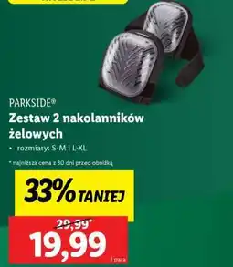 Lidl PARKSIDE Zestaw 2 nakolanników żelowych oferta