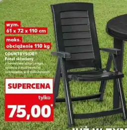 Kaufland COUNTRYSIDE Fotel składany oferta